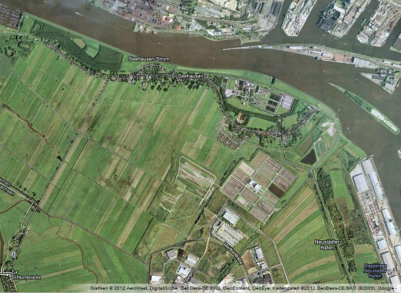 Satellitenbild von Seehausen