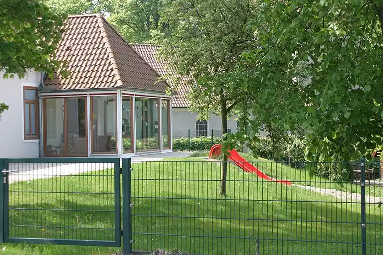 Kleinkindrutsche im Kindergarten Seehausen